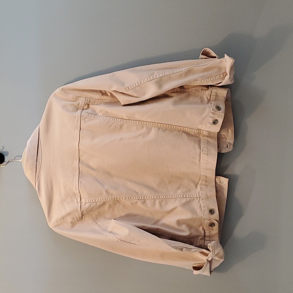 Large Pale pink jean jacket - Picture 4 of 4
